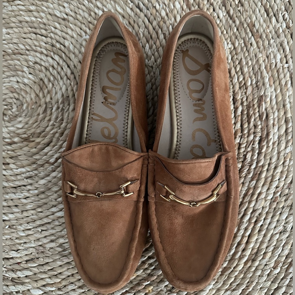 Sam Edelman Loraine loafers in brown suede size 9 NWOT - Picture 2 of 4